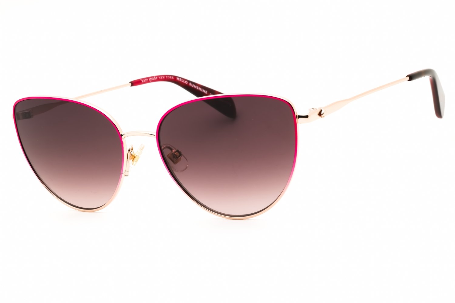 Kate Spade HAILEY/G/S ROSE GOLD RED/BROWN SF 00AW HA 55-16-140 MM