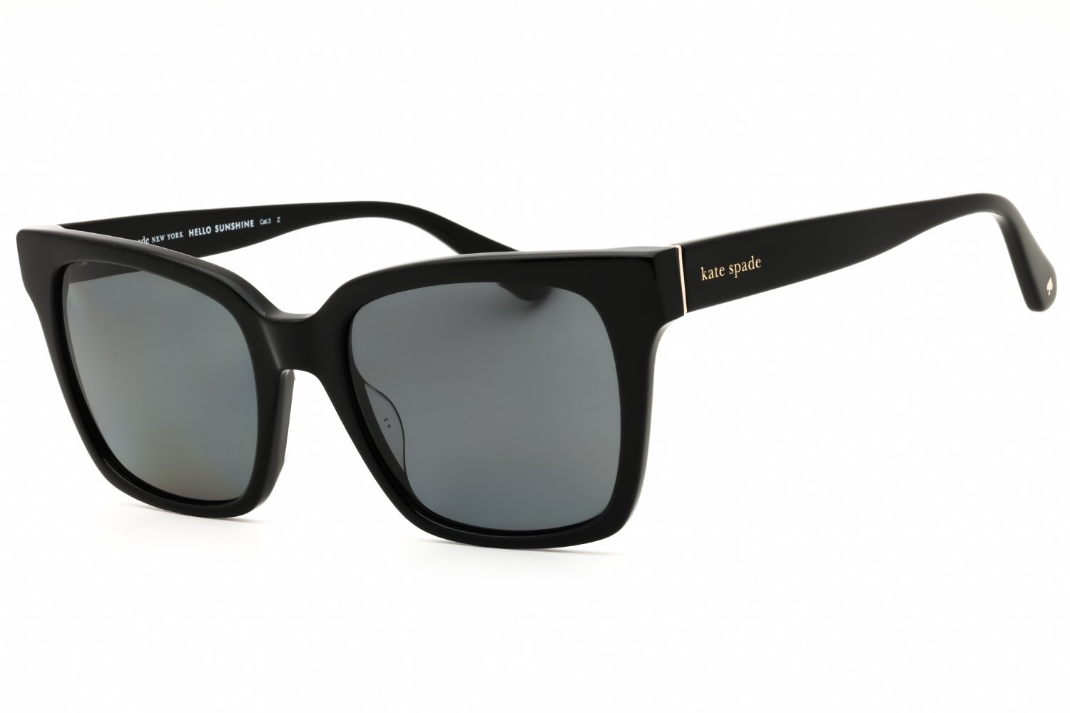 Kate Spade HARLOW/G/S BLACK GOLD / GREY PZ 02M2 M9 55X20X140