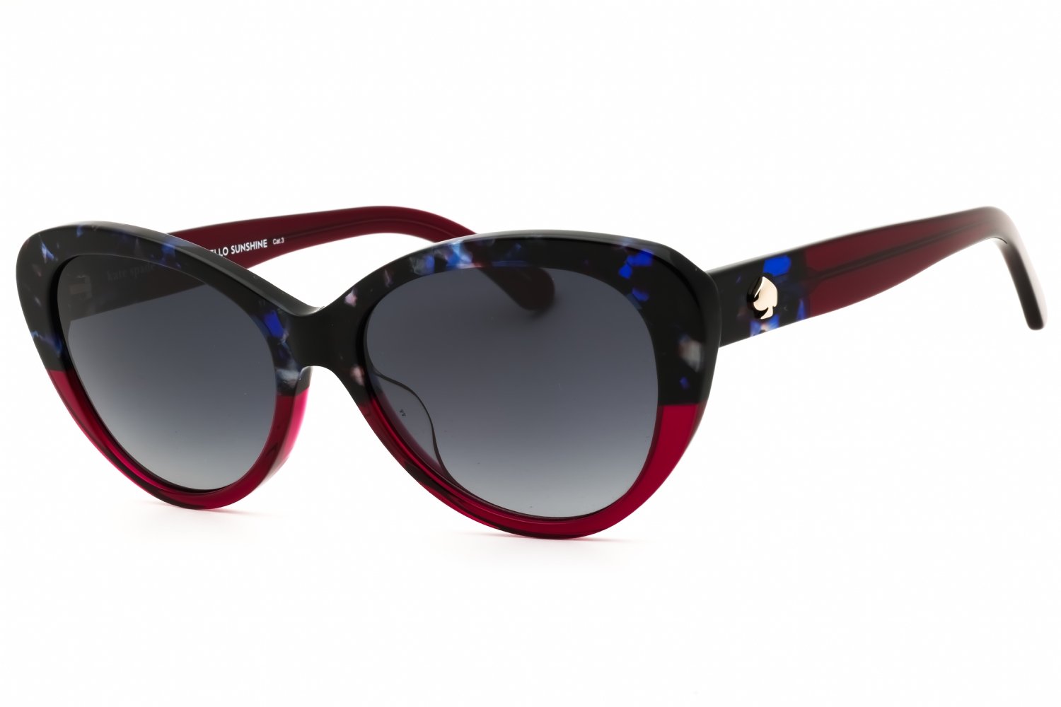 Kate Spade KS JOSI/S BL HVN BURGUNDY/DARK GREY SF 0HMW 9O 55X17X140