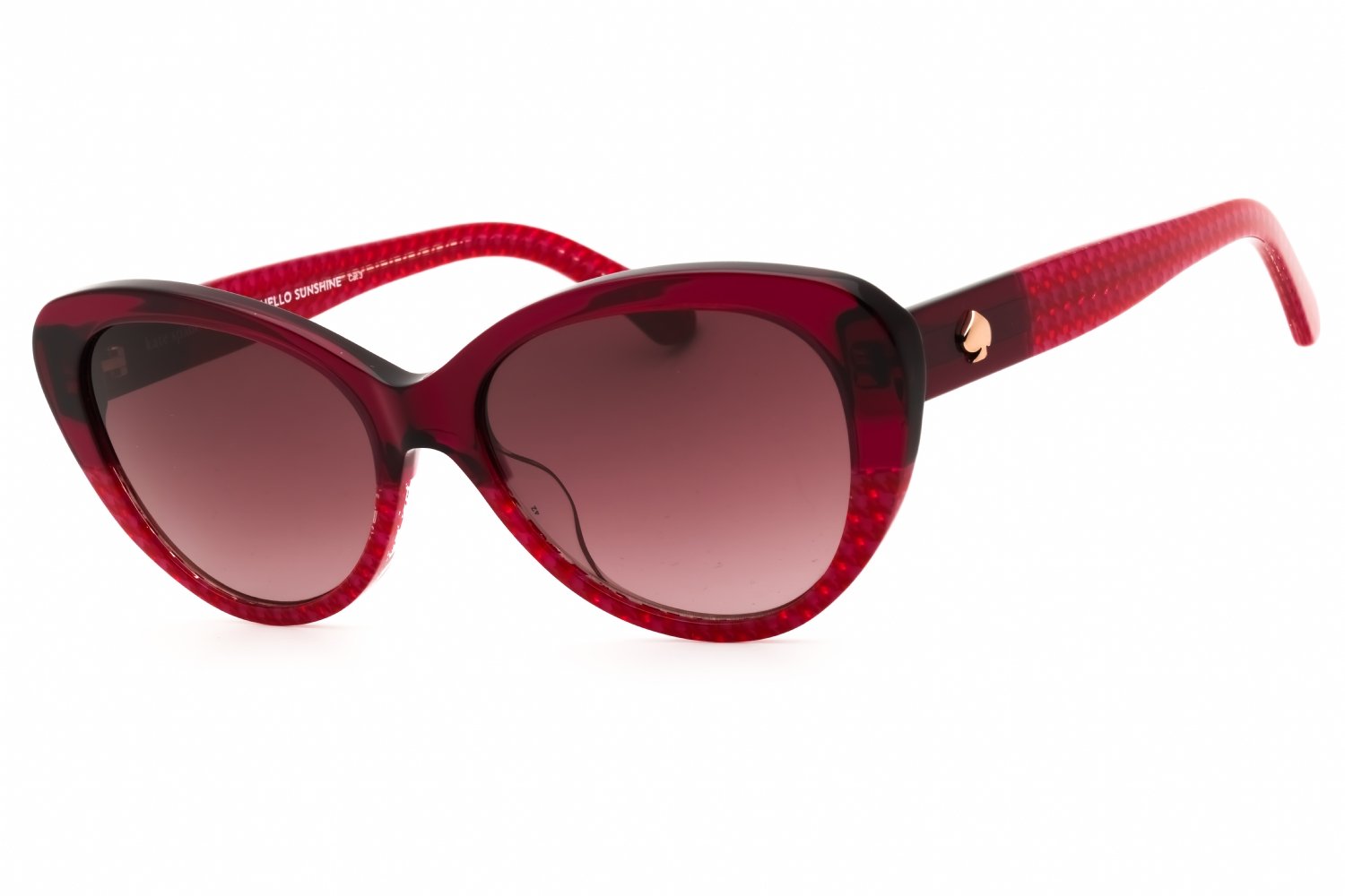Kate Spade KS JOSI/S BURGUNDY WINE/PINK DS 0SK4 3x 55-17-140 MM
