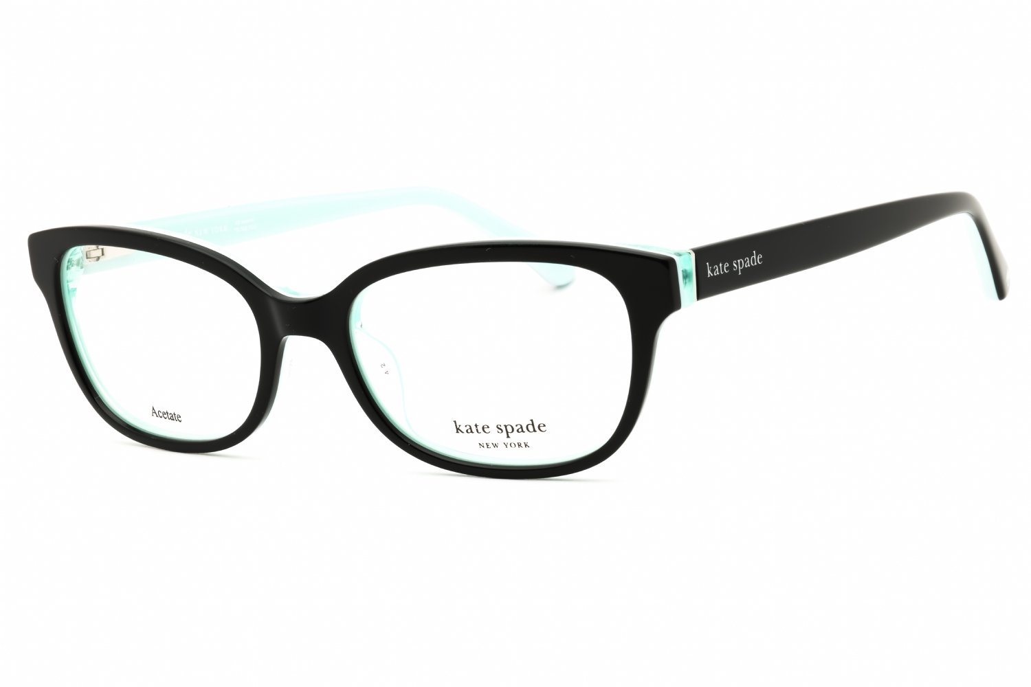 Kate Spade VIOLETTE BLACK / clear demo lens 807 49X16X140