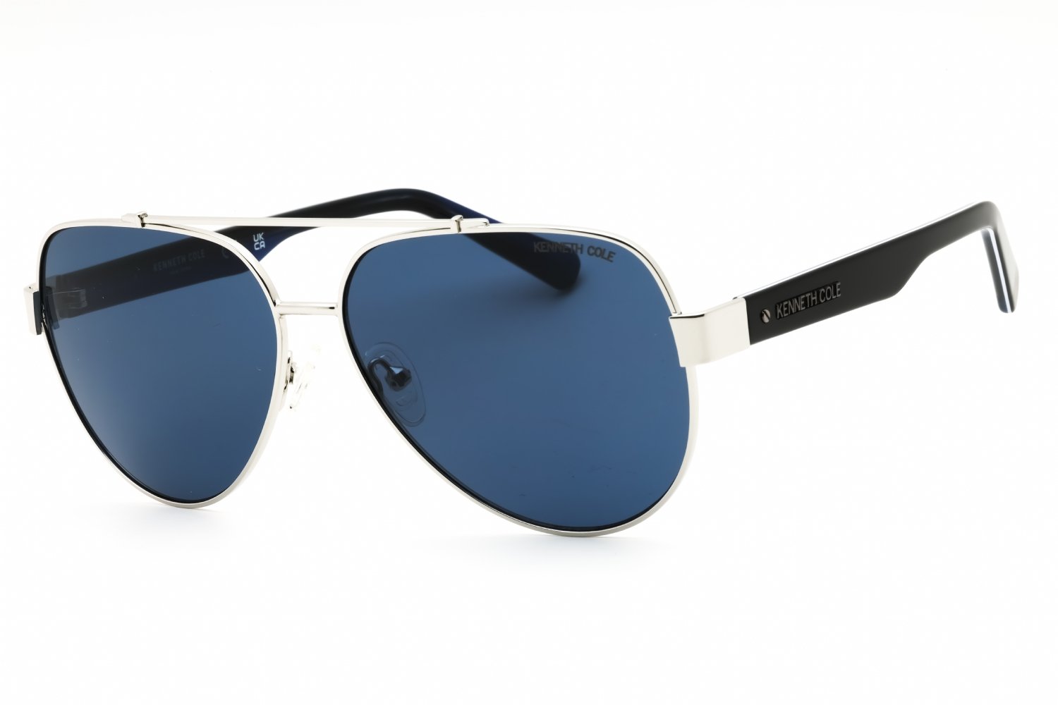 Kenneth Cole New York KC00034 shiny light nickeltin / blue 10V 60-13-140 MM