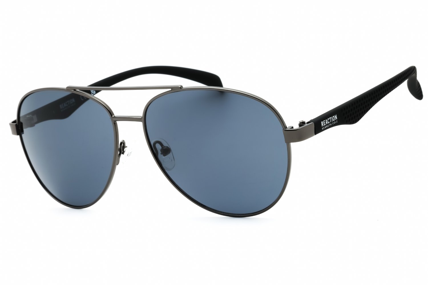 Kenneth Cole Reaction KC1318 shiny gunmetal / smoke 08A 58-15-140 MM