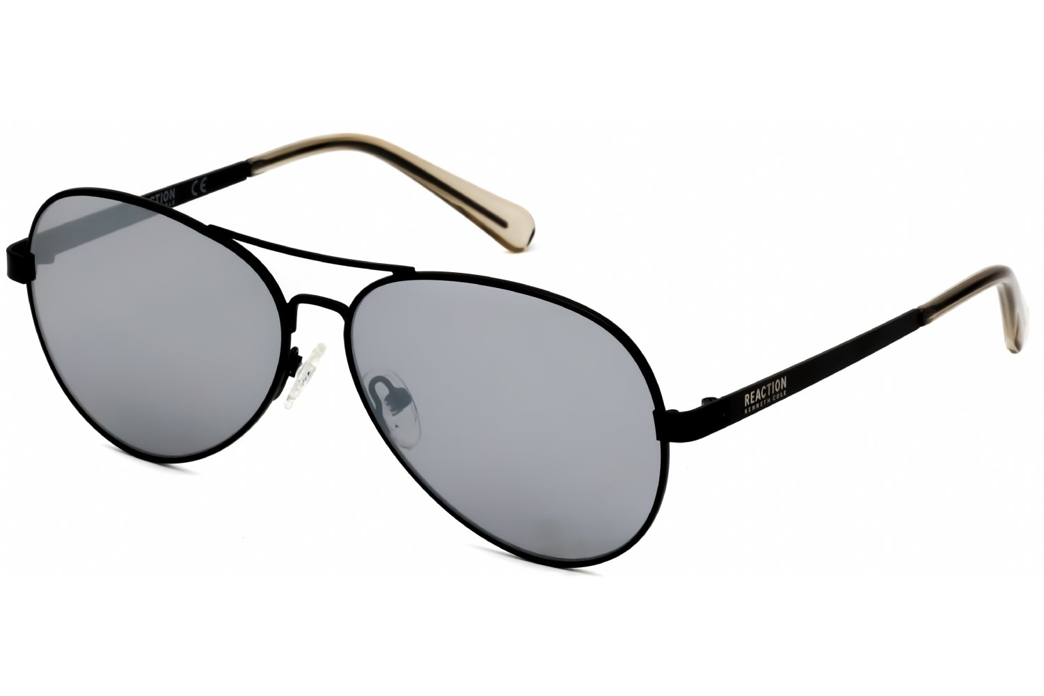 Kenneth Cole Reaction KC2782 Shiny Black / Smoke Mirror 01C 59-13-140 MM