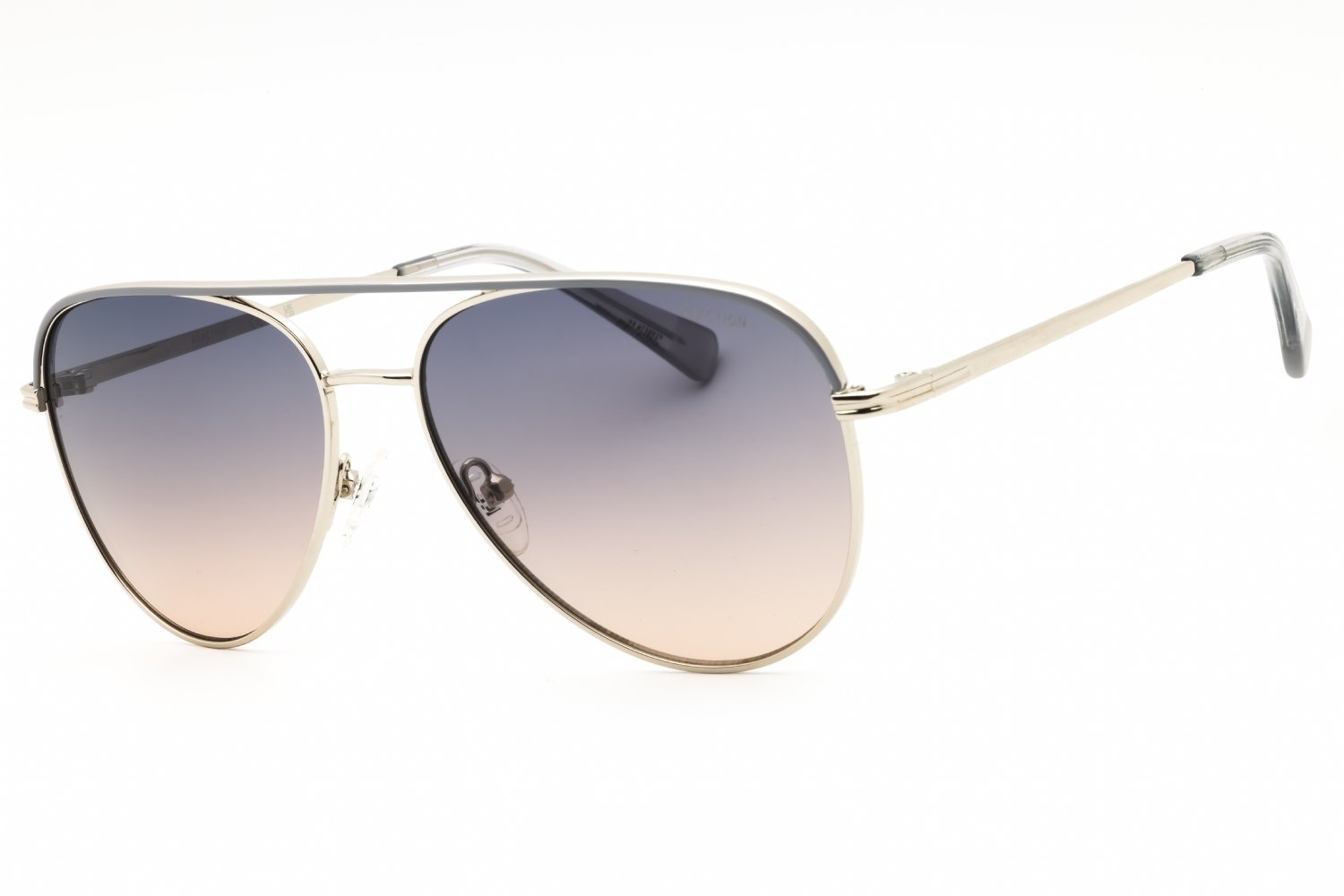 Kenneth Cole Reaction KC2977 shiny light nickeltin / gradient smoke 10B 59-0-0 MM