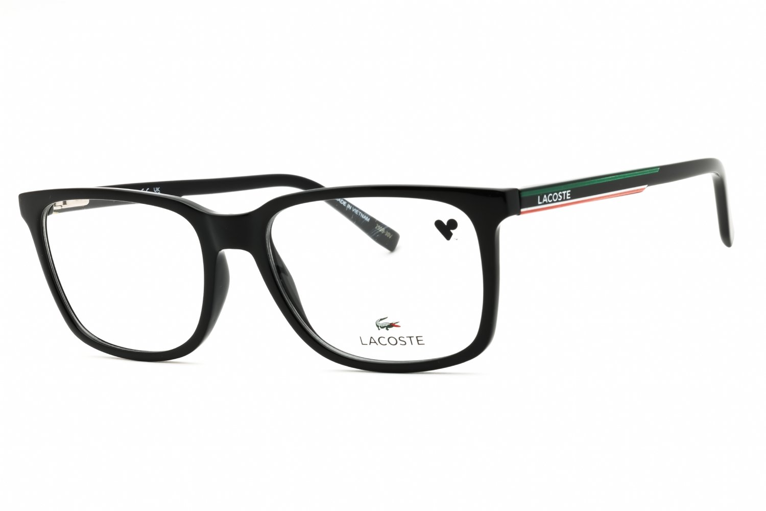 Lacoste L2859 Black / clear demo lens 001 57-18-145 MM