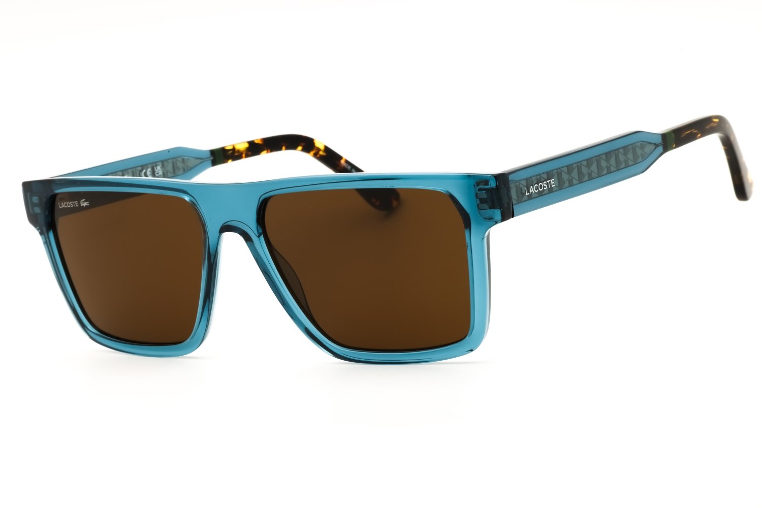 Lacoste L6059SN TRANSPARENT BLUE/Brown 410 56X16X150