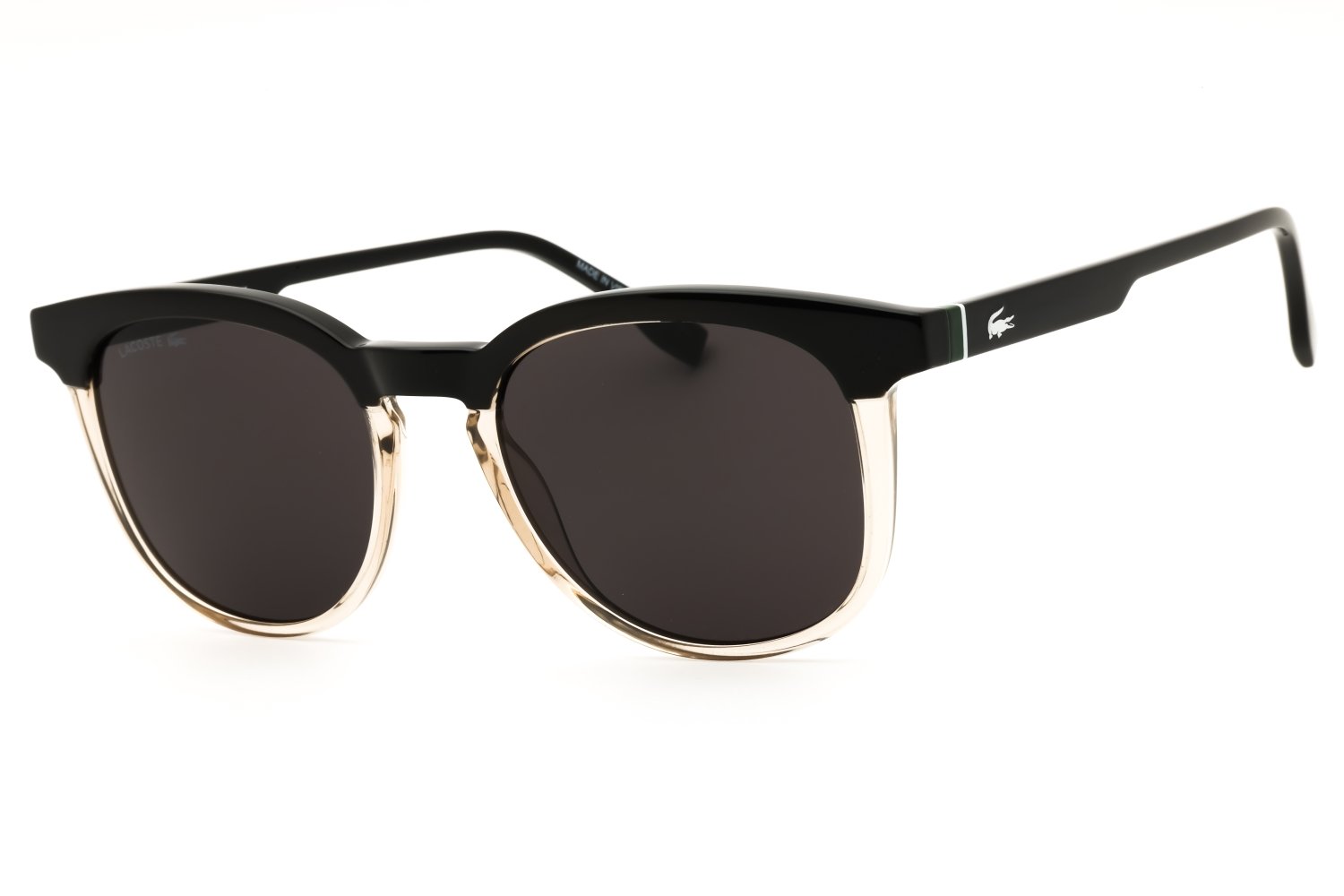 Lacoste L6073S BLACK/TRANSPARENT BLUSH/Grey 001 52X19X145