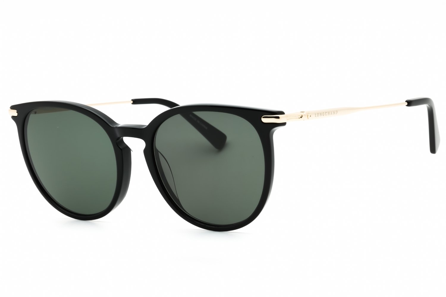 Longchamp LO646S BLACK / Green 001 54-18-140 MM