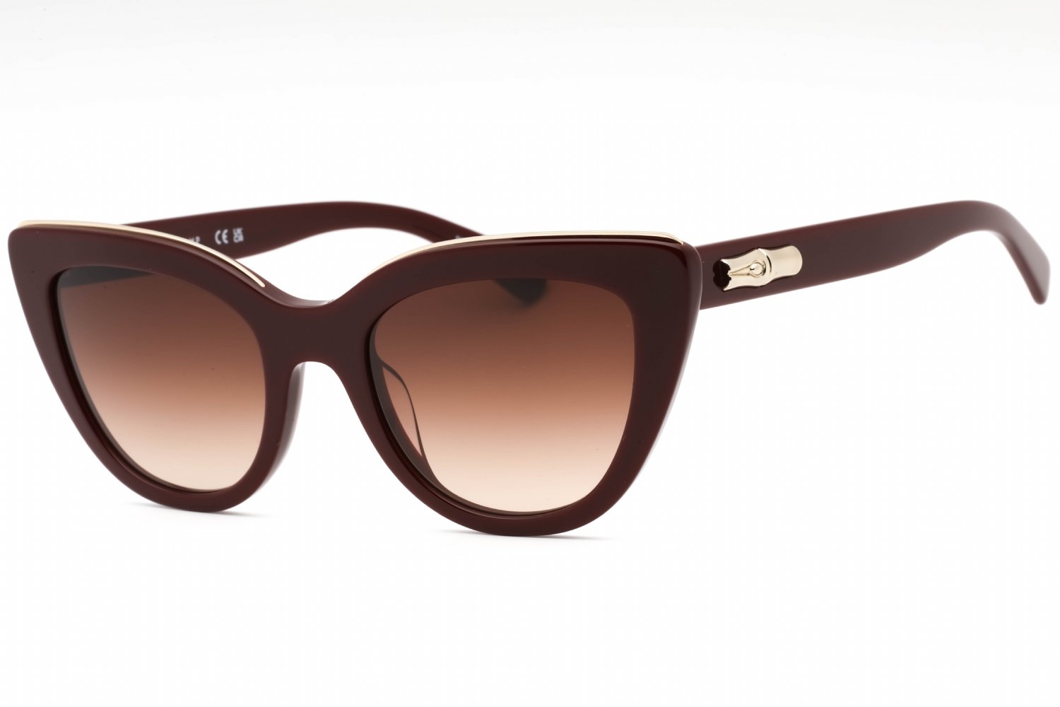 Longchamp LO686S BURGUNDY/Brown Gradient 604 51X20X140