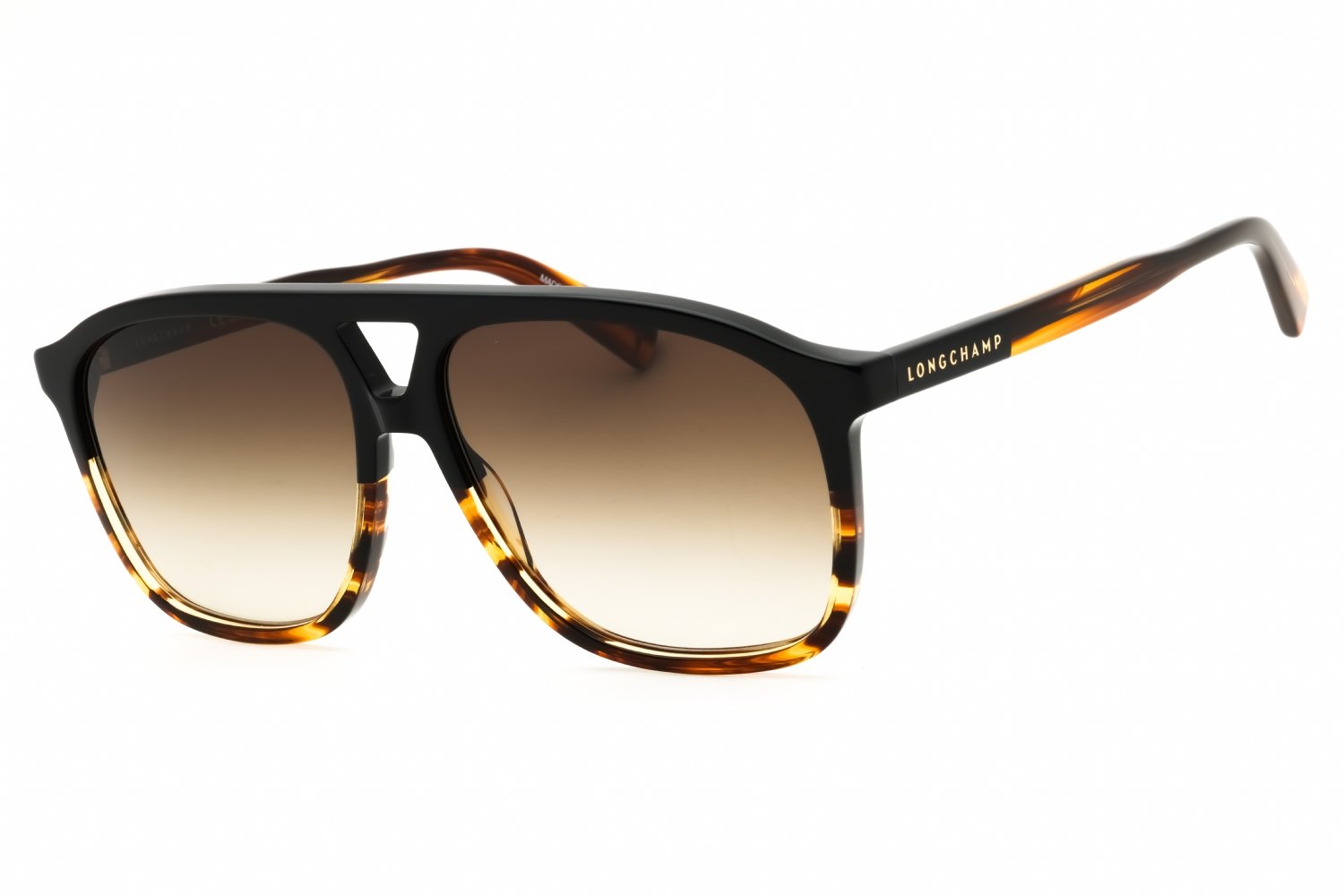 Longchamp LO751SN BLACK/HAVANA/Brown Gradient 011 58-14-140 MM