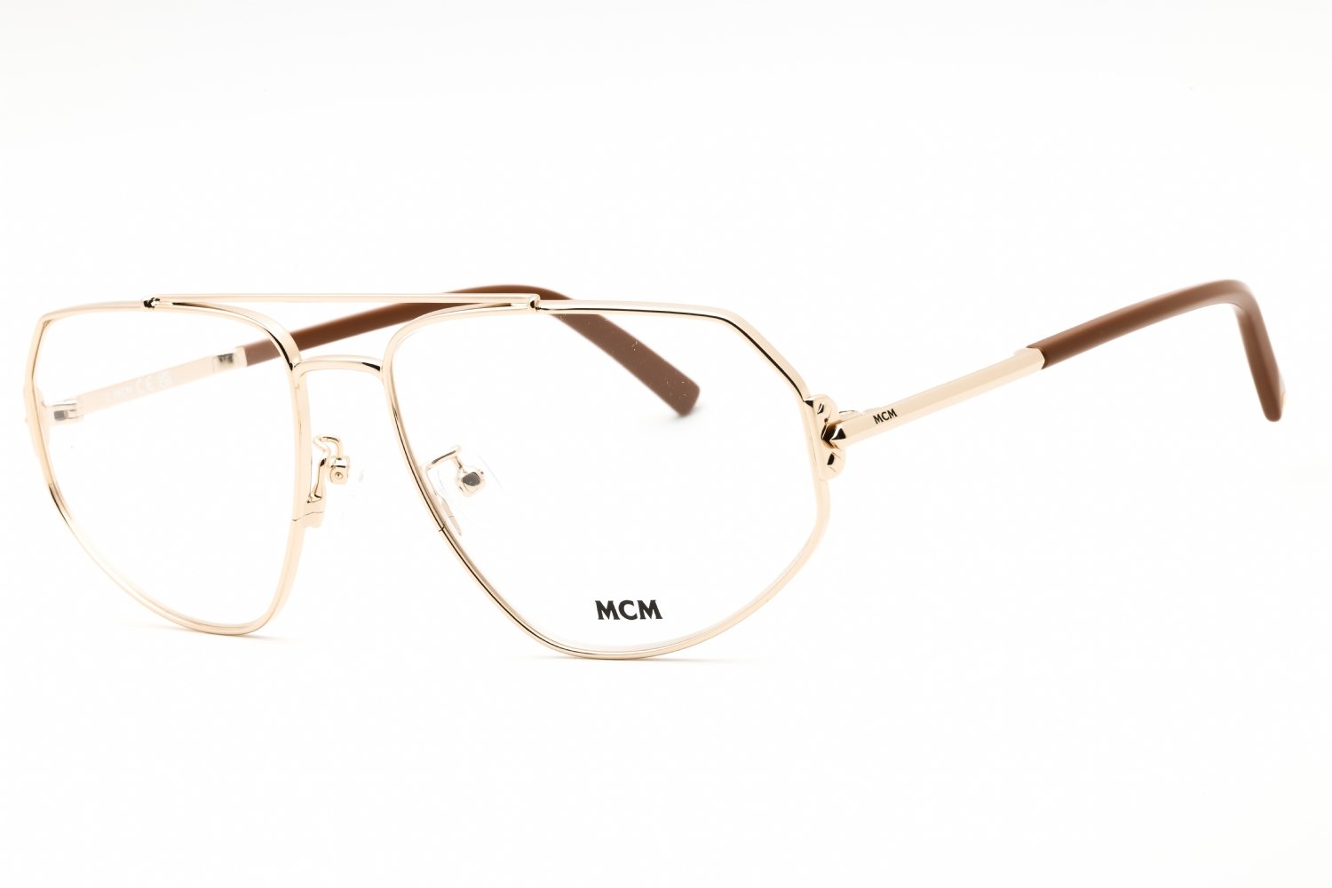 MCM MW5014-H pale gold/Clear demo lens 032 58-16-145 MM