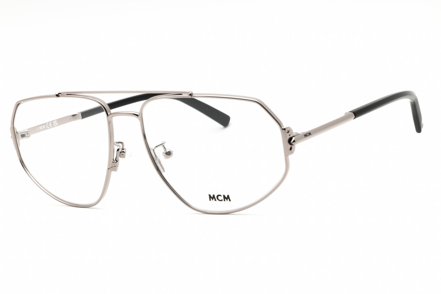 MCM MW5014-H shiny light ruthenium/Clear demo lens 014 58-16-145 MM