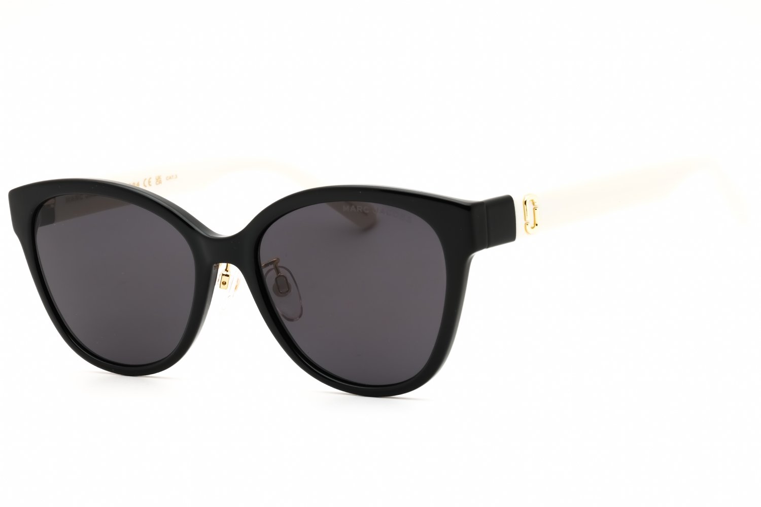 Marc Jacobs MARC 648/G/S BLACK WHITE/GREY 080S IR 55-17-145 MM