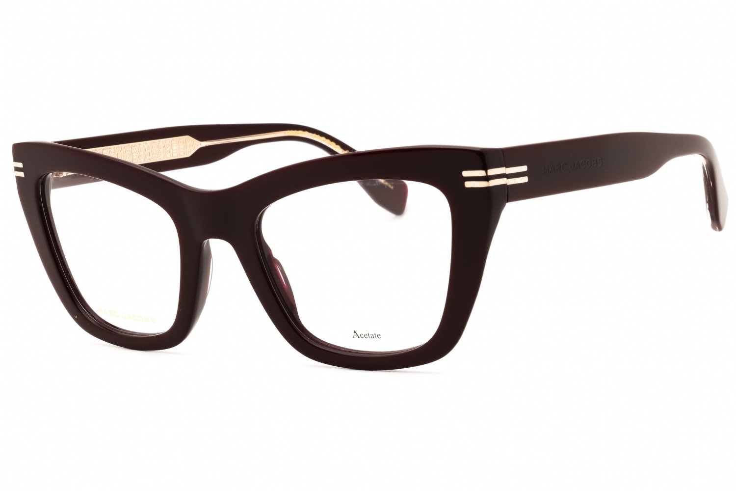 Marc Jacobs MJ 1114 BURGUNDY/Clear demo lens 0LHF 00 51X21X140