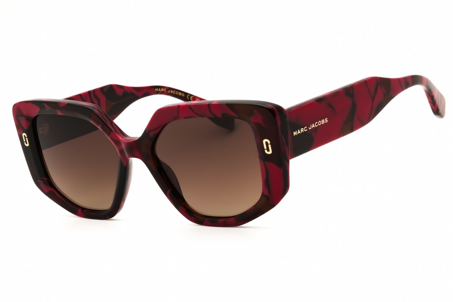 Marc Jacobs MJ 1116/S MARBLE BURGUNDY / BROWN SF 0I34 HA 52X17X145