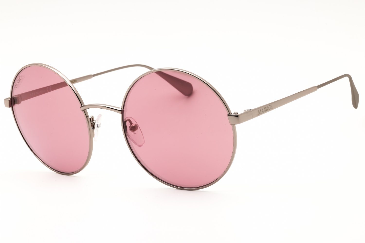 Max & Co MO0008 shiny light ruthenium / bordeaux 14S 56X21X140