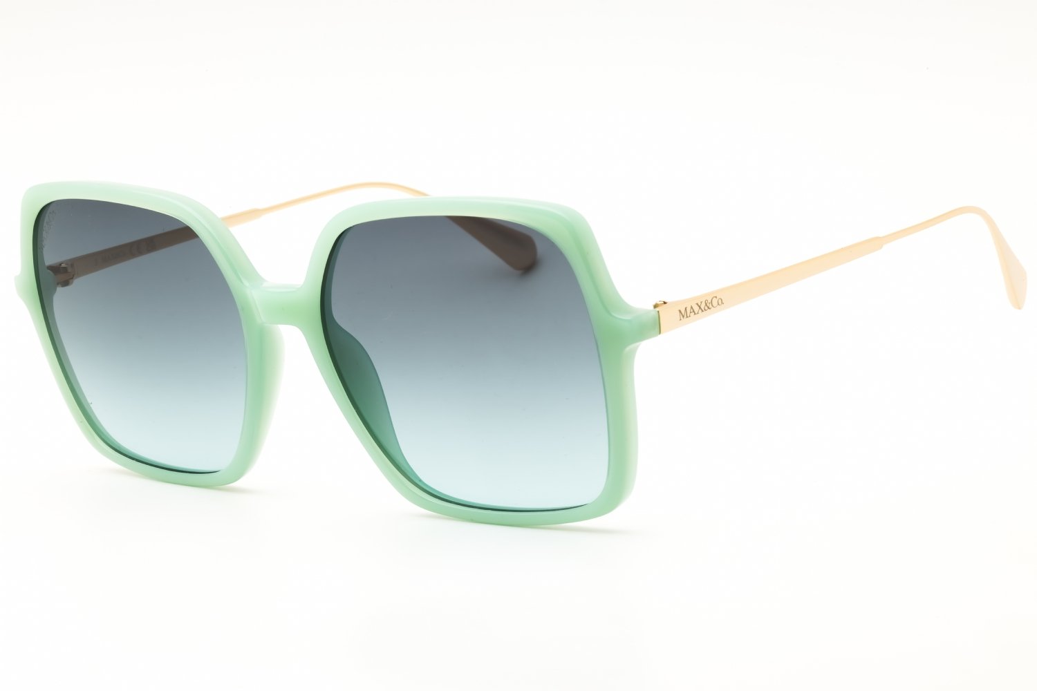 Max & Co MO0010 shiny light green / gradient green 93P 57X17X140