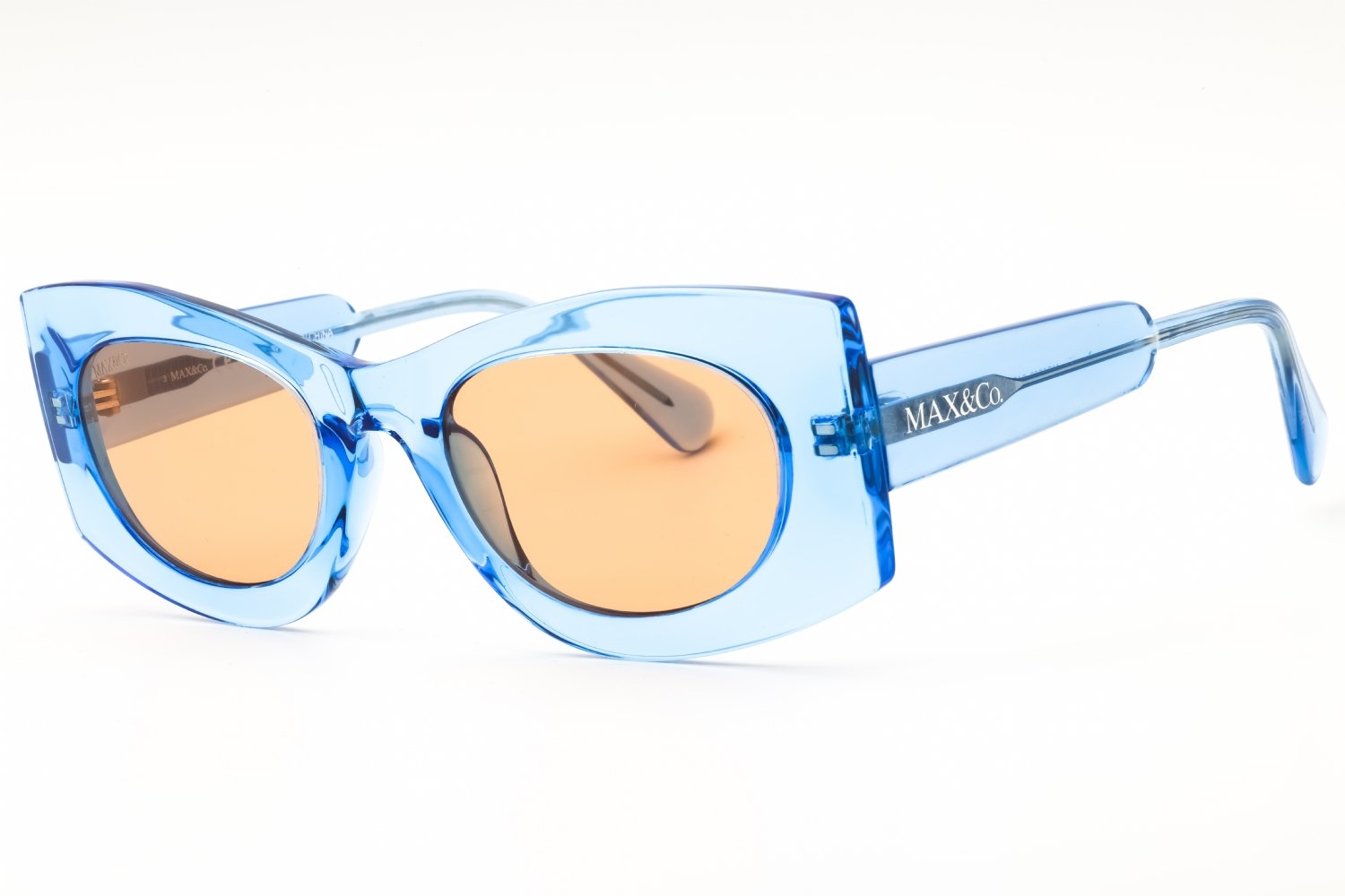 Max & Co MO0068 shiny light blue / brown 84E 52X22X140
