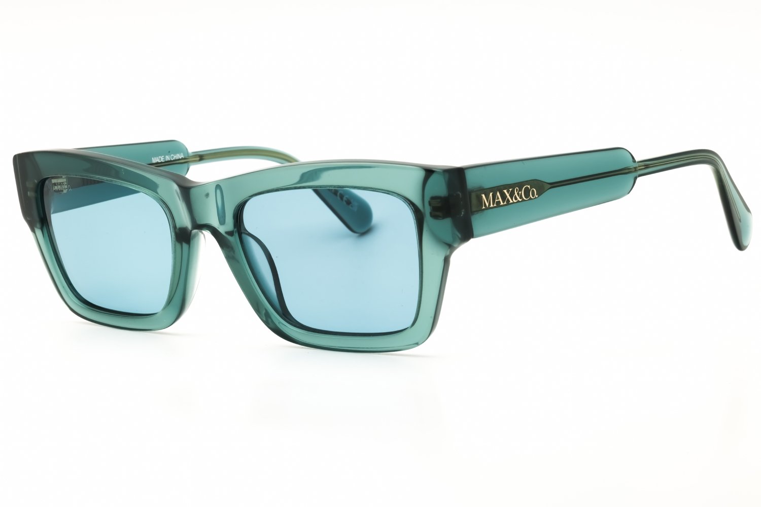 Max & Co MO0081 shiny dark green / green 96N 52X20X140