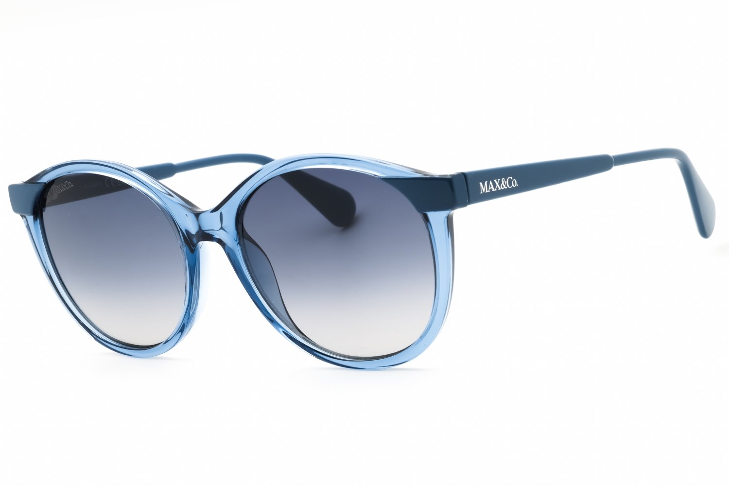 Max & Co MO0084 shiny turquoise / gradient blue 87W 55X18X140