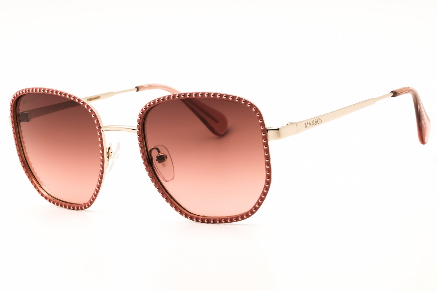 Max & Co MO0091 shiny pink / gradient brown 72F 52X21X140