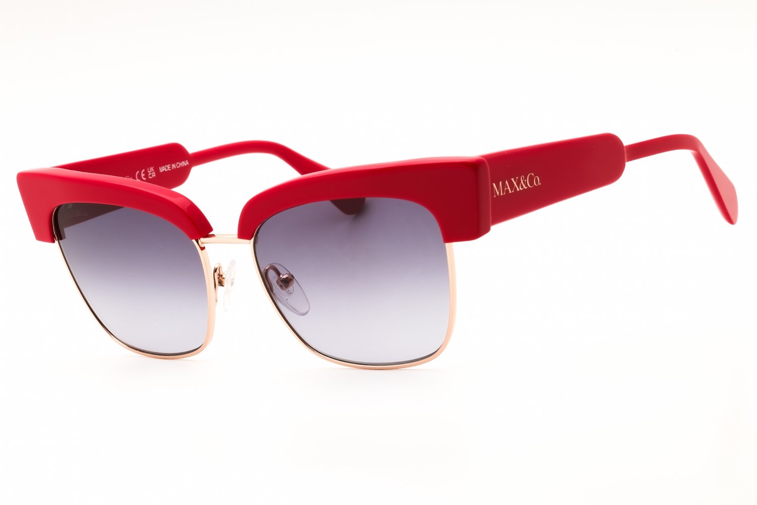 Max & Co MO0092 shiny red / gradient smoke 66B 54X17X140