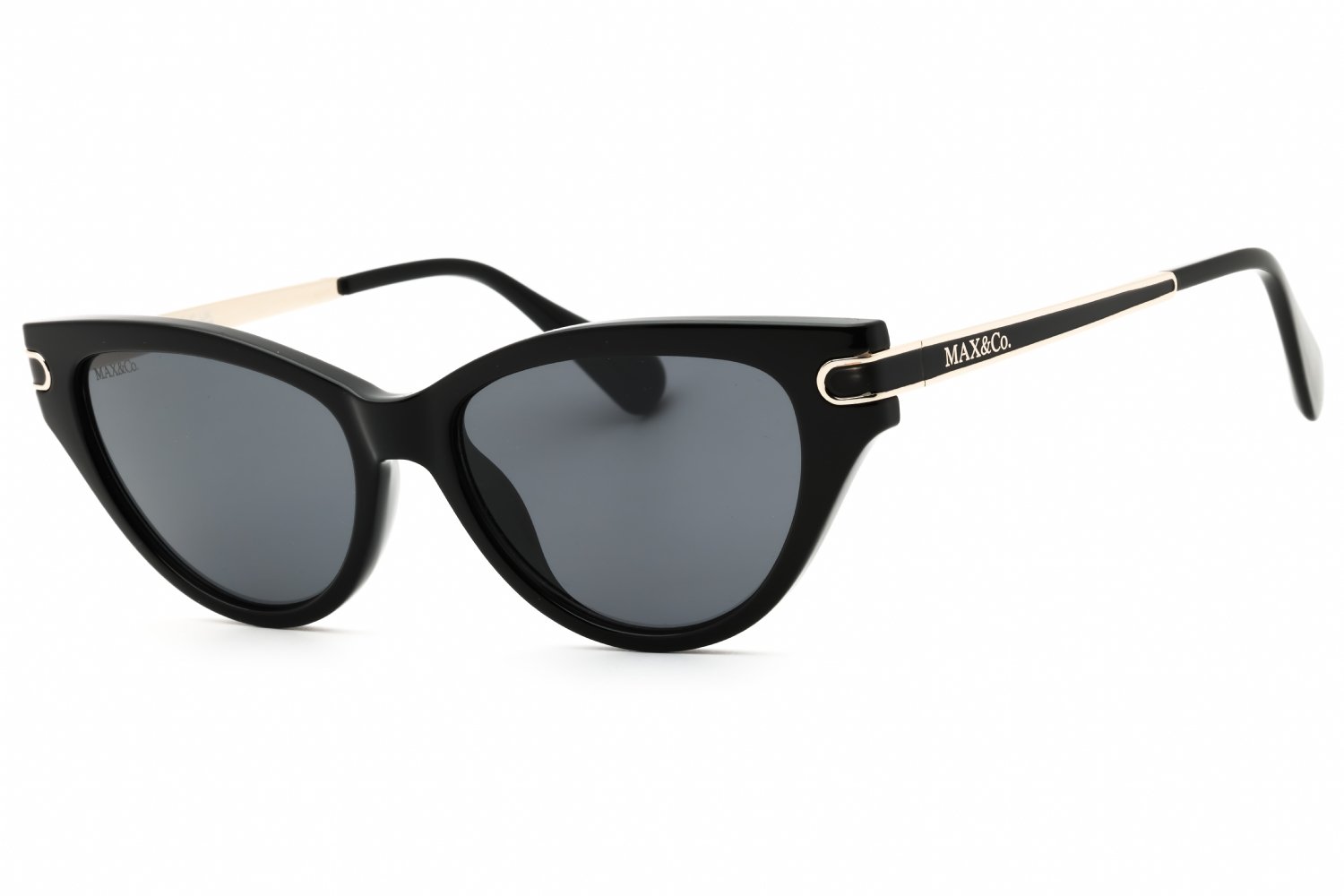 Max & Co MO0101 shiny black / smoke 01A 54X16X140