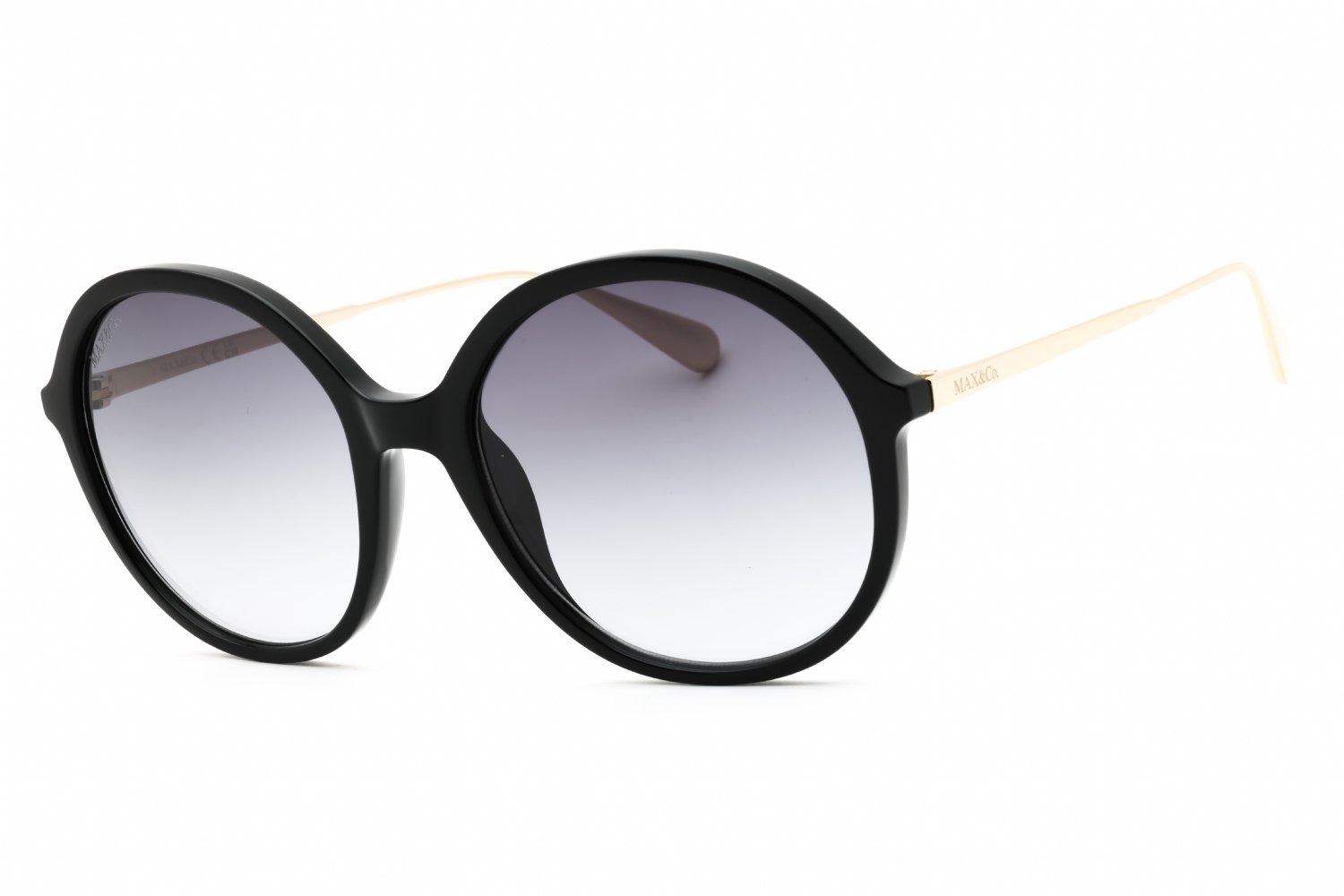 Max & Co MO0109 shiny black / gradient smoke 01B 56X19X140