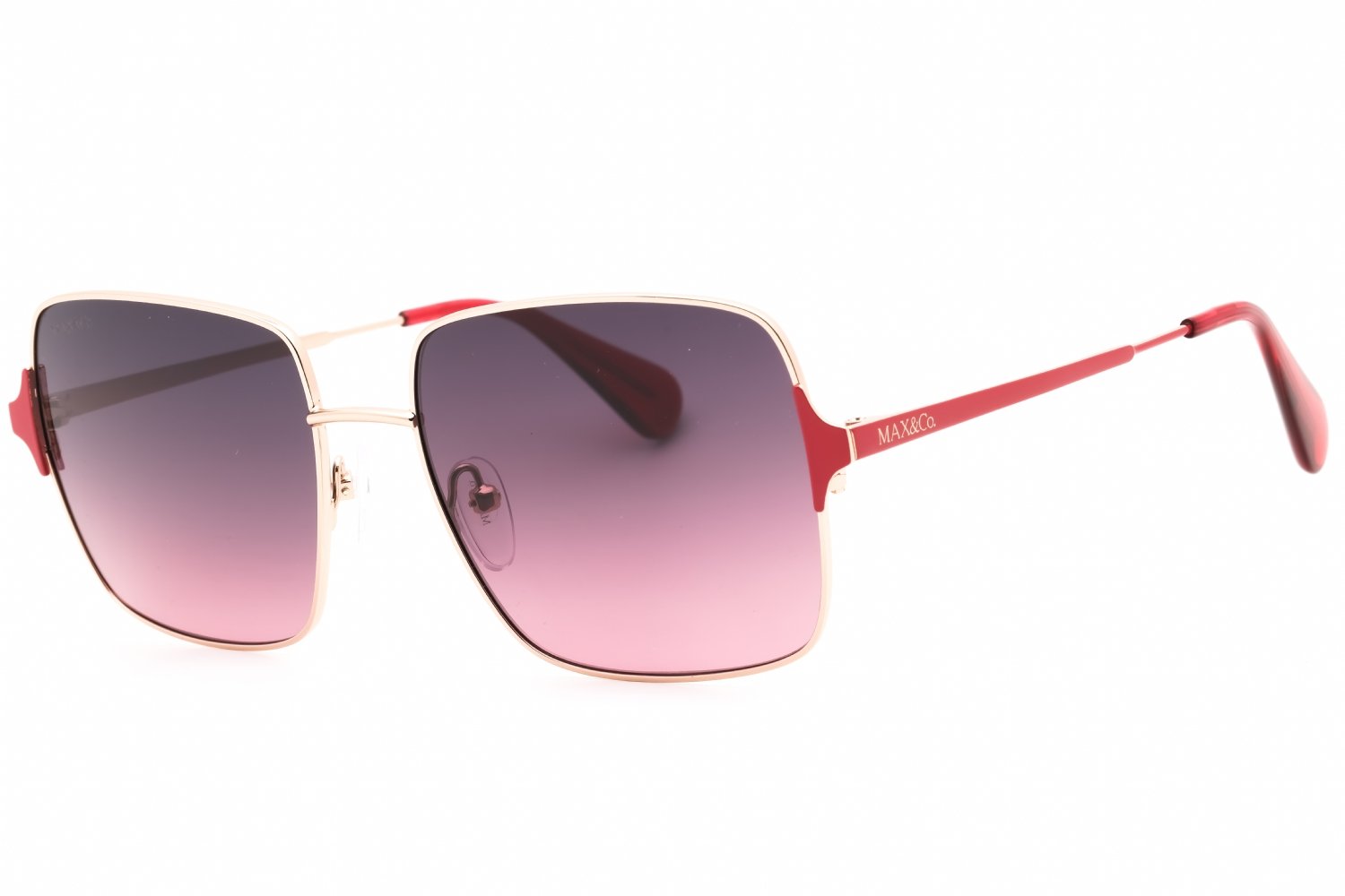 Max & Co MO0072 shiny rose gold / gradient smoke 28B 56-17-140 MM