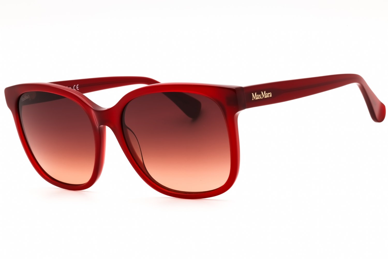 Max Mara MM0025 shiny red / gradient brown 66F 57-17-140 MM