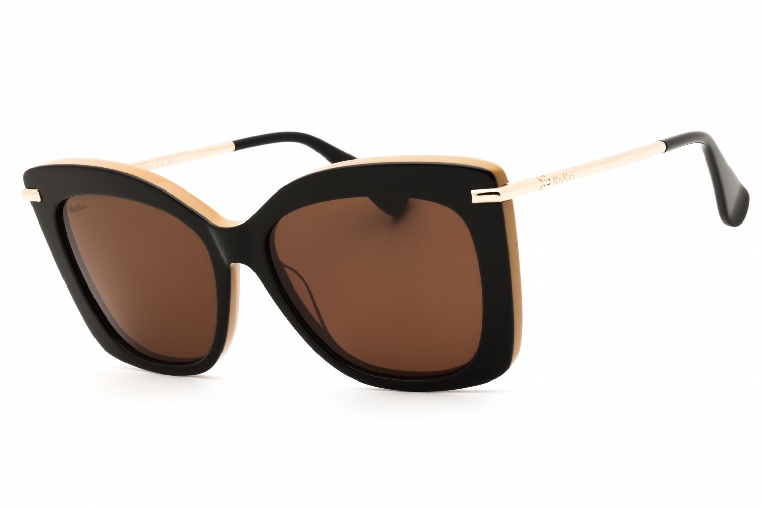 Max Mara MM0101 dark brown/other / brown 50E 55X16X135