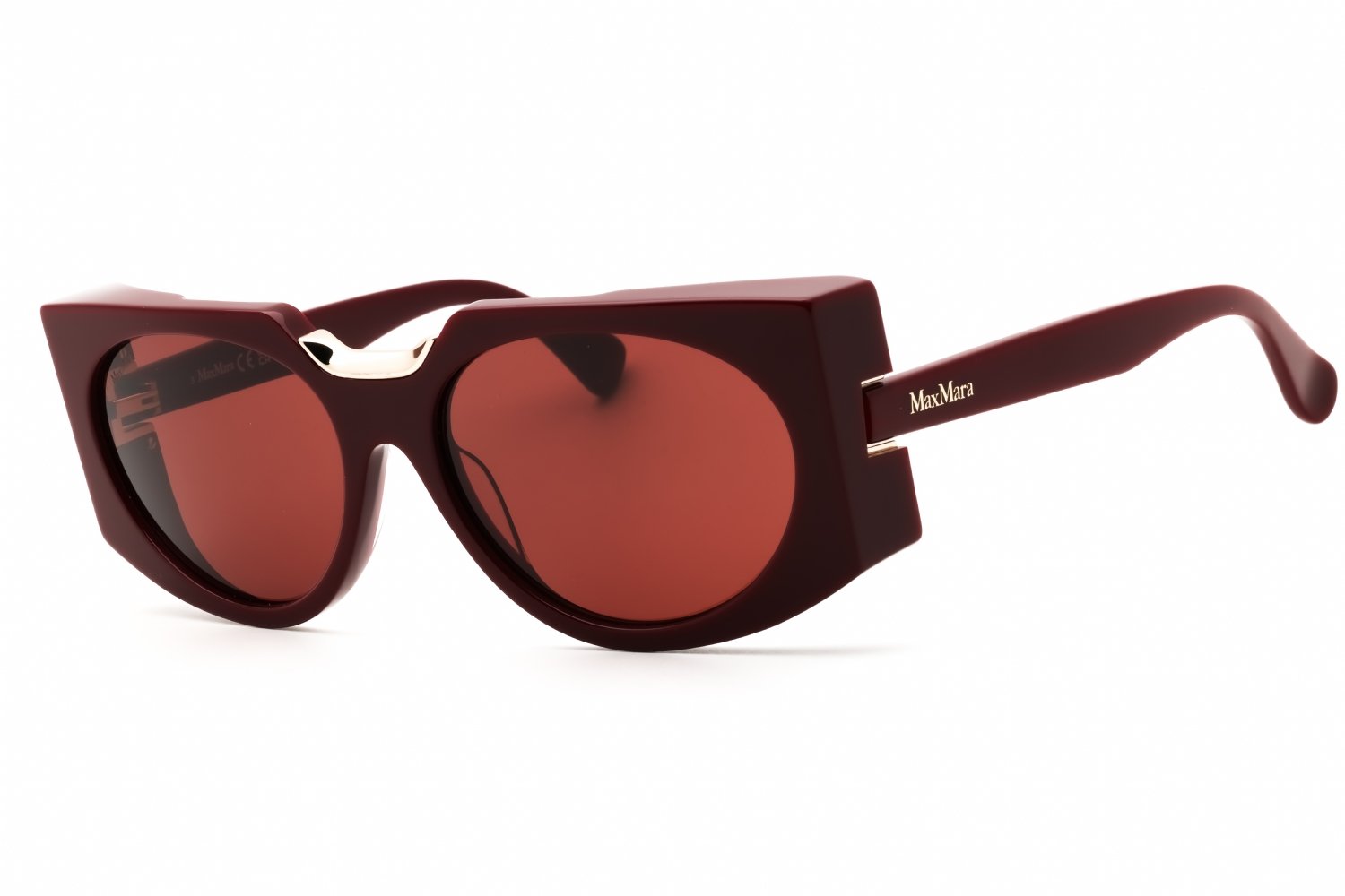 Max Mara MM0123 shiny bordeaux/ bordeaux 69S 59-17-135 MM