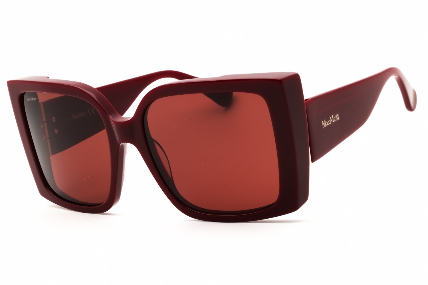Max Mara MM0131 shiny bordeaux / bordeaux 69S 56X18X135