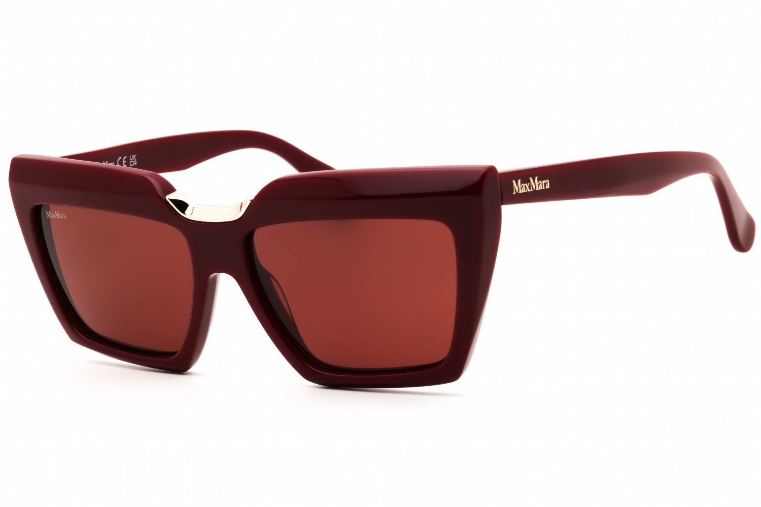 Max Mara MM0137 shiny bordeaux / bordeaux 69S 56-15-140 MM