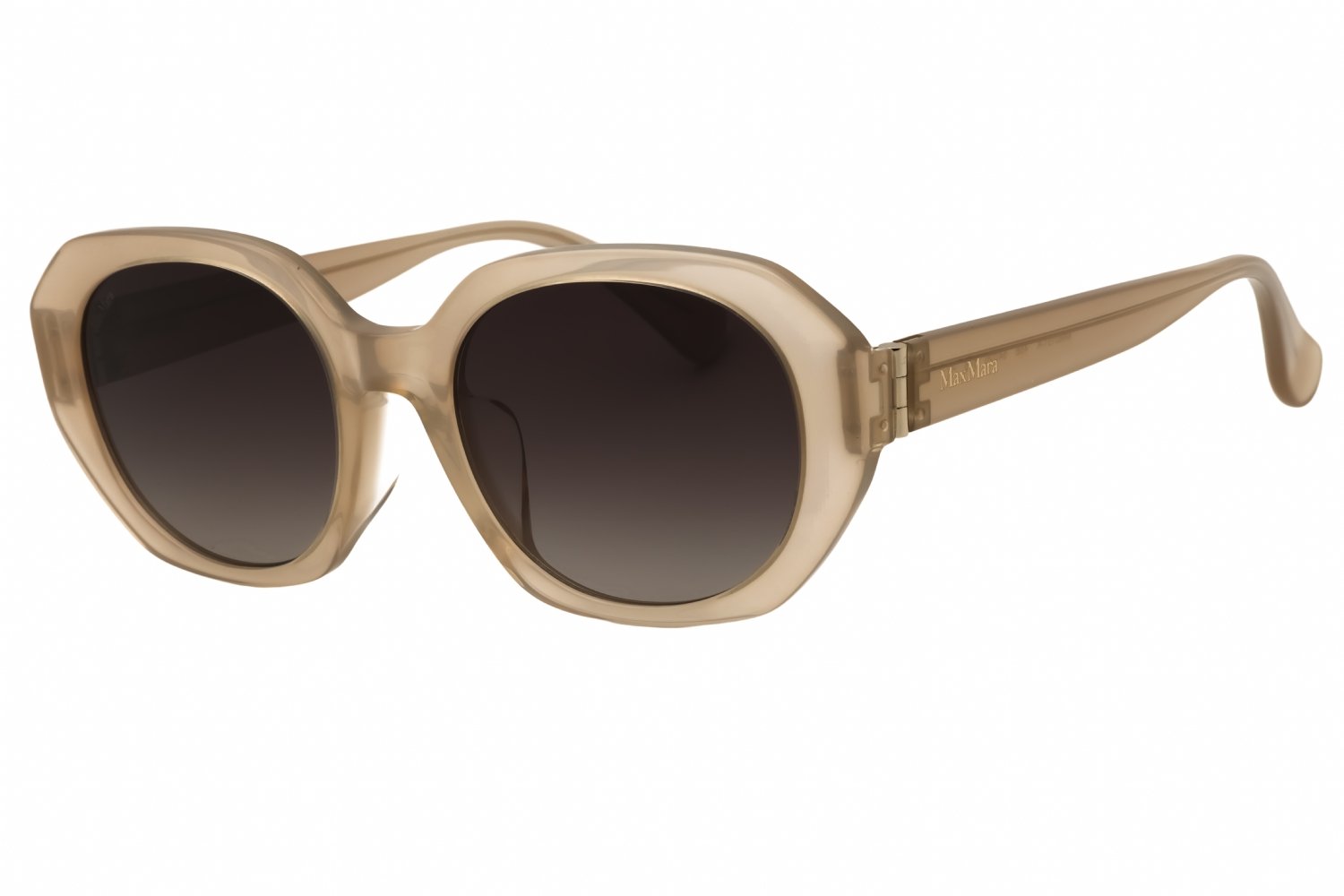 Max Mara MM0151-K shiny light brown / gradient smoke 45B 54X20X145