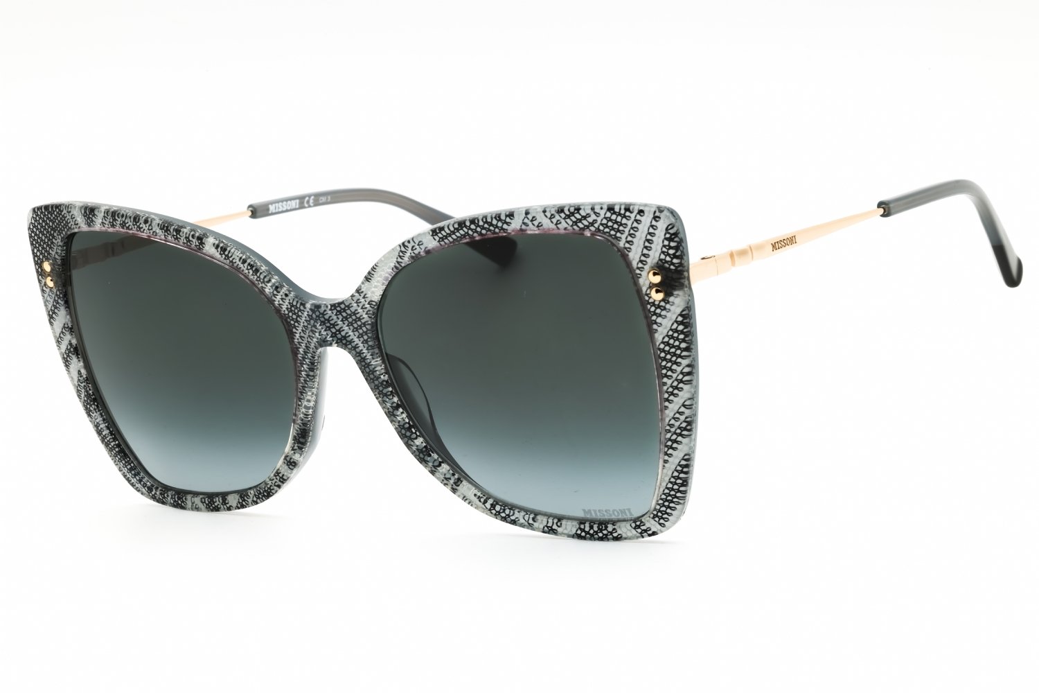 Missoni MIS 0083/S WHTBKPTTR/DARK GREY SF 0S37 9O 58-18-140 MM