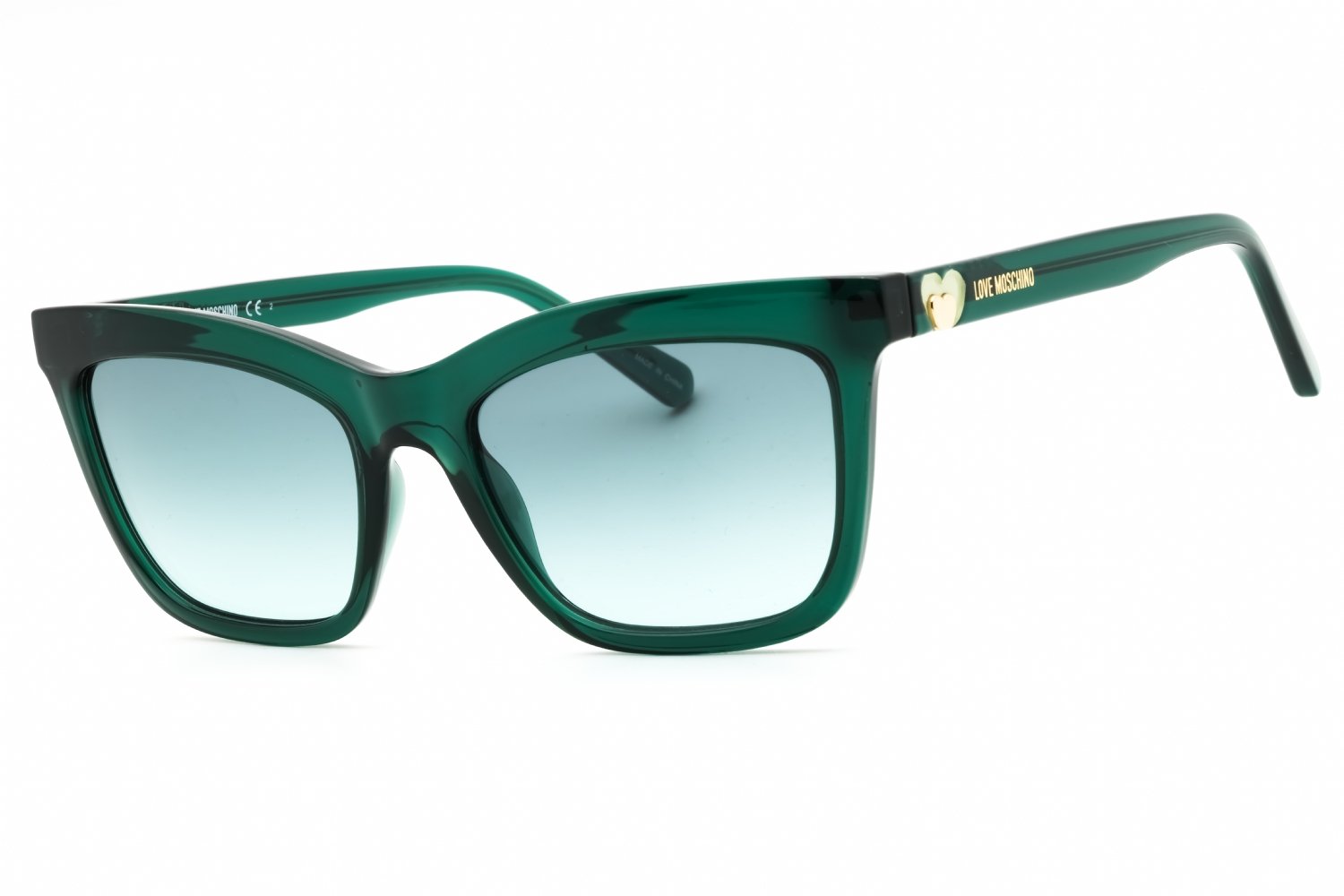 Moschino Love MOL057/S GREEN/GREEN AQUA 01ED EQ 53-18-140 MM