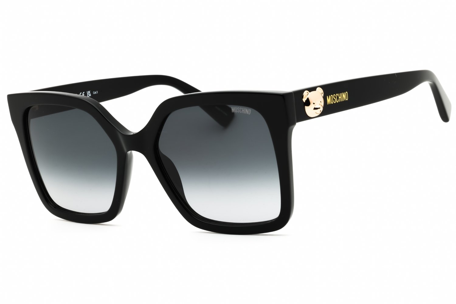 Moschino MOS123/S BLACK/DARK GREY SF 0807 9O 55X18X140