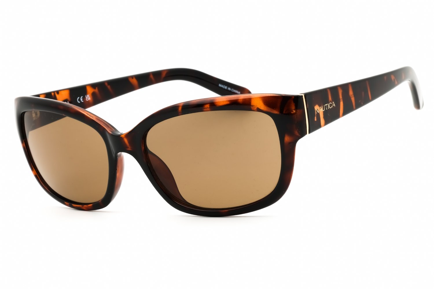 Nautica N2223S DARK TORTOISE/Brown 206 55-16-140 MM