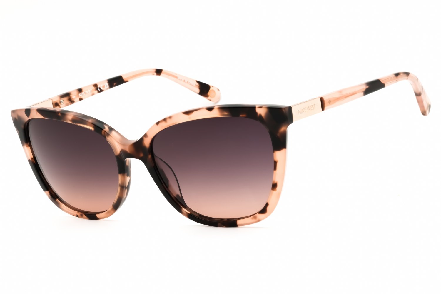 Nine West NW638S BLUSH TORTOISE/Grey Gradient 265 58-17-140 MM