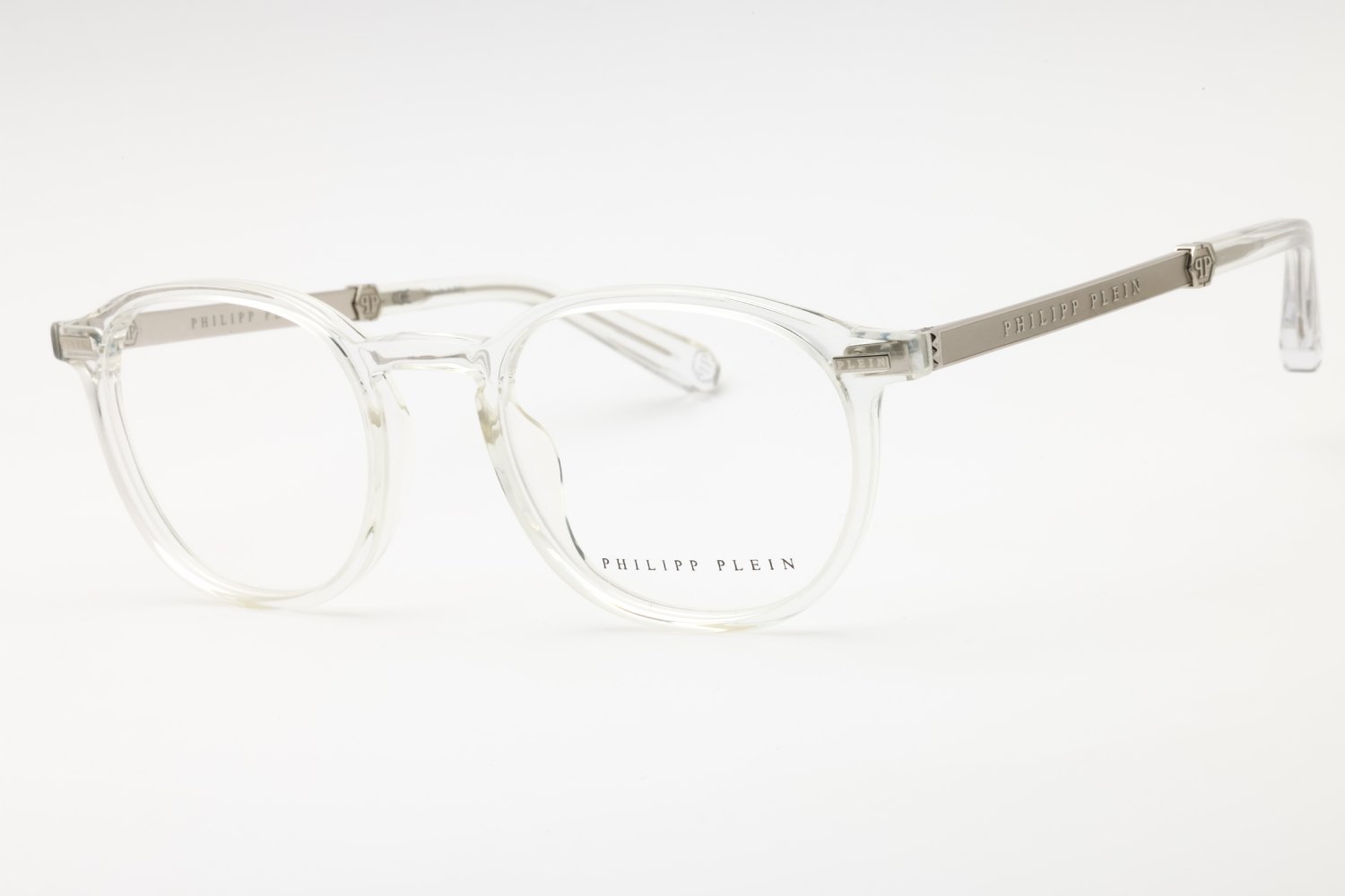 Philipp Plein VPP057M Shiny Crystal /clear demo lens 0880 51-21-145 MM