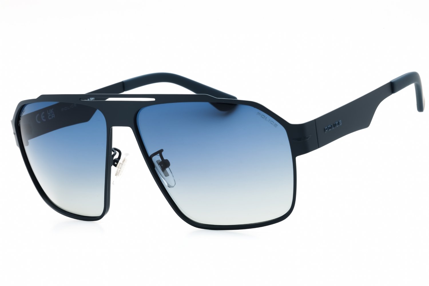 Police SPLL08M MATT FULL BLUE / Gradient Blue Polarized S72P 63-13-140 MM