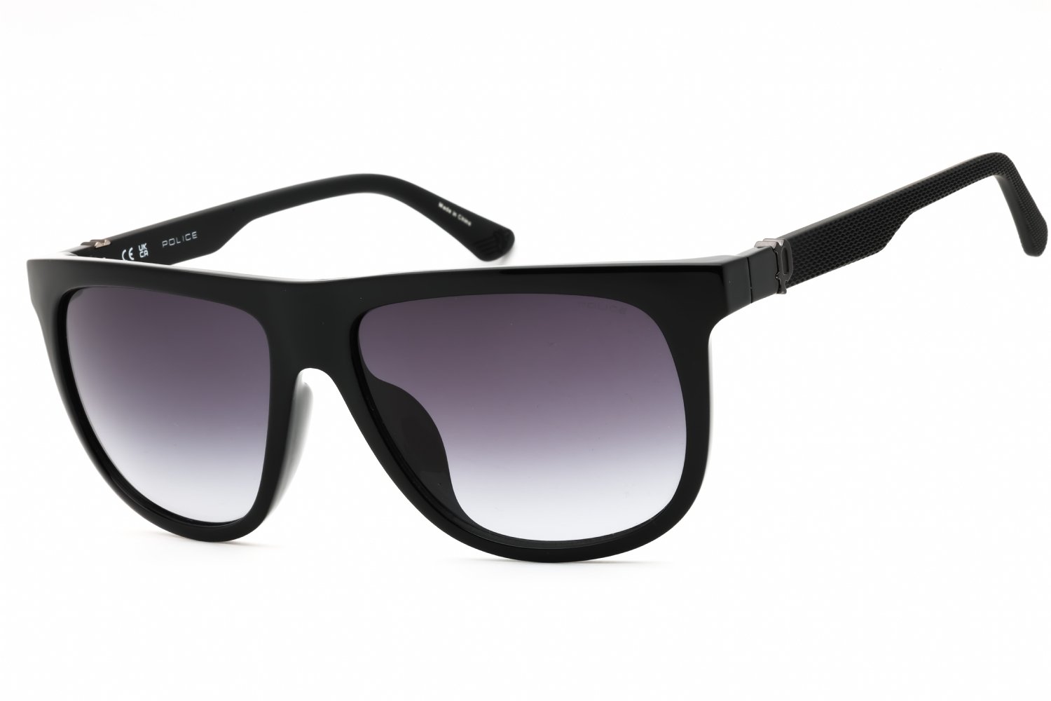 Police SPLN33 SHINY BLACK/Grey Gradient 0Z42 59-16-145 MM