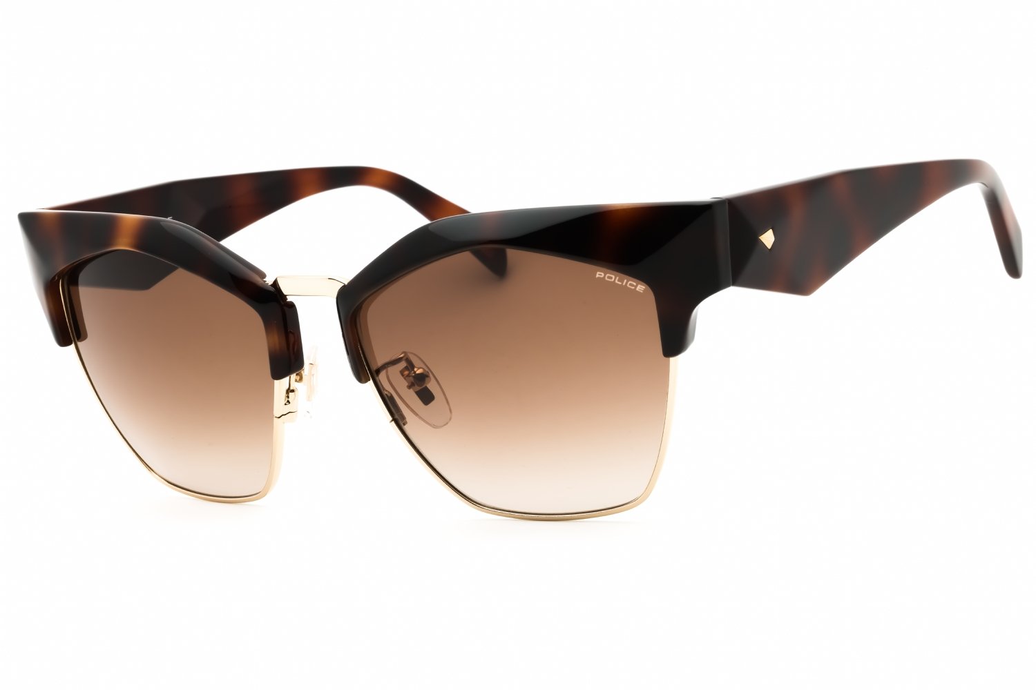 Police SPLN59 SHINY DARK HAVANA/Brown Gradient 01AY 56-16-140 MM