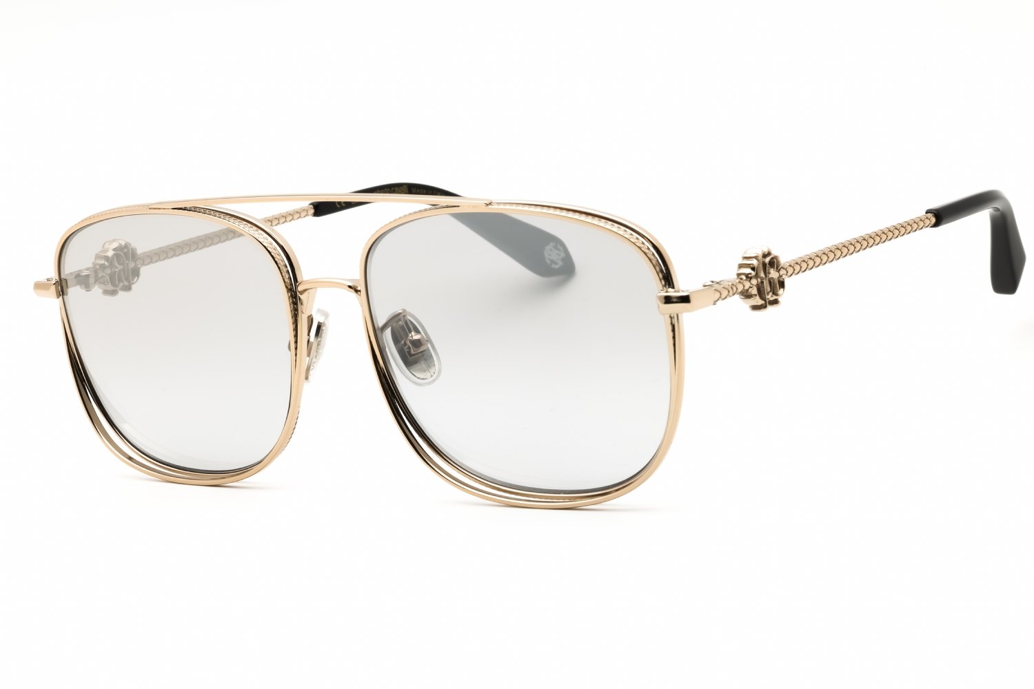 Roberto Cavalli SRC059M SHINY GREY GOLD 8FFX 59-17-140 MM