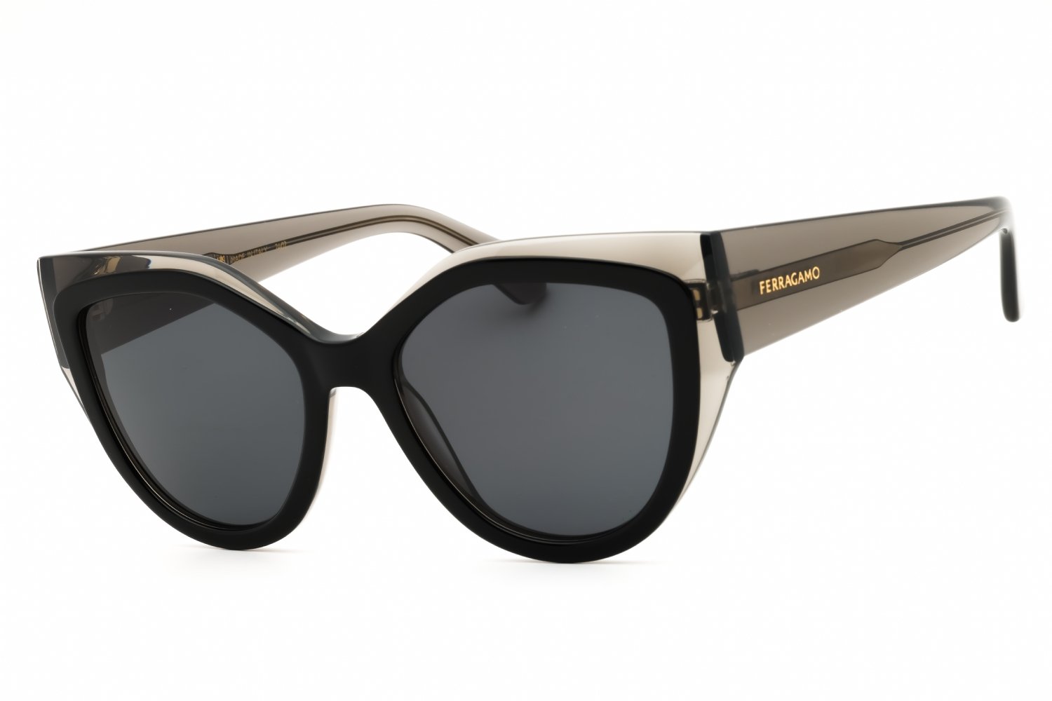 Salvatore Ferragamo SF2004S TRANSPARENT GREY/BLACK/Smoke 024 53X18X140