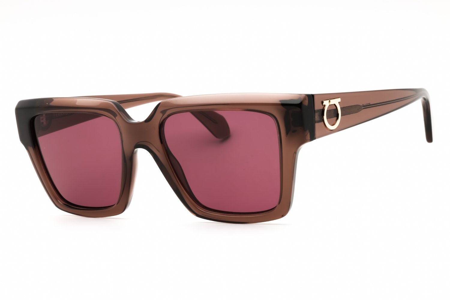 Salvatore Ferragamo SF2014S TRANSPAREN MAUVE/Brown 511 54X19X140
