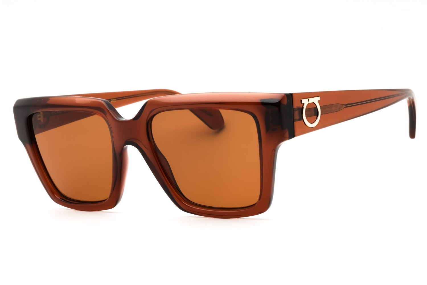 Salvatore Ferragamo SF2014S TRANSPARENT BROWN/Brown 232 54X19X140