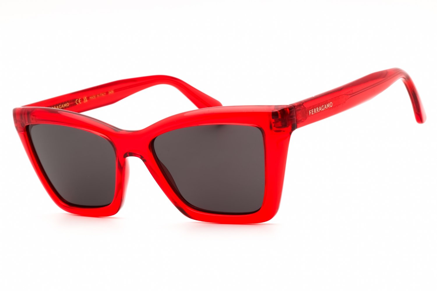 Salvatore Ferragamo SF2039SE TRANSPARENT RED/Grey 616 53X17X145